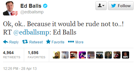 Ed Balls goes meta again