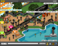 An epic /b/lockade of the Habbosphere pool.