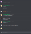 The furry claims that people on the discord server are being too harsh towards fetishes.