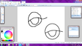 They both tend to use the curve tool at times, and at first, it was speculated that both accounts used Paint.NET...