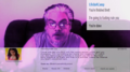 Megan sending a threatening message to Brett Keane for not taking down videos of her husband LIAT making racist remarks to black people in the Google hangout.