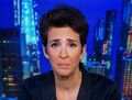 Rachel Maddow reacts to Donald Trump's win over Hillary Clinton in November 2016.