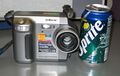 Picture of Mavica with Sprite Can In Frame