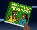 The traditional Kwanzaa book, delivered to black children every year by Kwanzaa Bot.