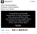 Shillary's infamous tweet.