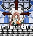 LET US READ DESU 3:16.