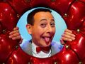 Pee-wee Herman looks inside a huge Goatse.