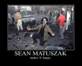 Sean brings awesomeness, even in disaster zones.