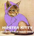 Hipster Kitty