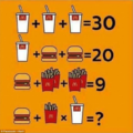 The answer is 15, but you were probably too precoccupied with the food.