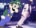 Weegee leans like Mike