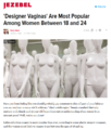 "Designer Vaginas are Most Popular Among Women Between 18 and 24."