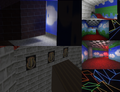 customized castle rooms generated from the internal plexus