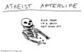 The atheist afterlife