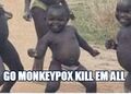 baby niglets anticipate monkeybox to kill all gays.