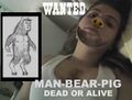 Female version of the Manbearpig