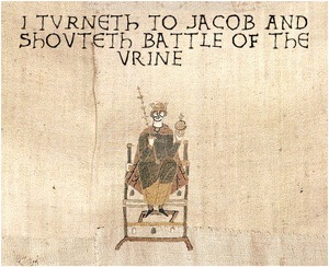 Bayeux tapestry pee fight.gif