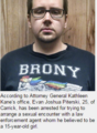 Evan Piterski, one of the many pedophile Bronies.