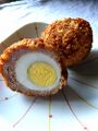 The Scotch Egg, Scatland's second greatest achievement. INVENTED IN LONDON YOU TWIT!!