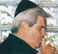 Newt Gingrich is secretly a mossad agent