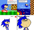 What happens when Sonic loses his friends