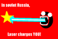 This is what happens in Soviet Russia...