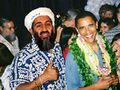 Obama and Osama partying hard.