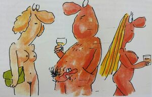 Naked cartoon man and two naked women.jpg