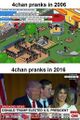 4chan Pranks in 2006 vs 2016