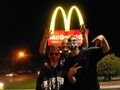 The local Juggalo hang out. Usually is something similar to this, or at the 711 corner store.