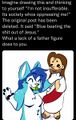 Bluefolf doesn't love Jesus :(