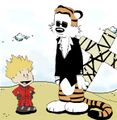 Sorry, not even Calvin and Hobbes can make this anime good.