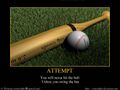 PROTIP: To hit the ball, swing that big, fucking, poorly rendered bat.