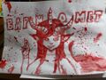 Blood anon drawing Baphomets mascot