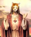 Furry Jesus welcomes all the little lost lambs, foxes, wolves, dogs, cats, coyotes, and dick-nippled magical three-tailed vampire fairy badgers into heaven with open arms.