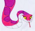 re-color of Kaa, it dubbed the Pink Kaa