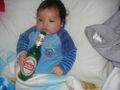 Typical Mexican baby