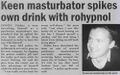 Cracker gets drunk and rapes himself WTF!