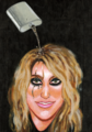 Ke$ha prepares to self immolate.