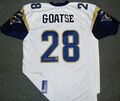 No. 28 Thomas Goatse hopes to play for the Rams some day LOL