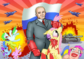 Putin pounds them--in the AZZZ