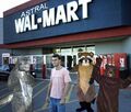 This rare stock footage photograph shows Mexicans and Furries in a world where habitats collide: a place with cheap prices and lots of stuffed animals.